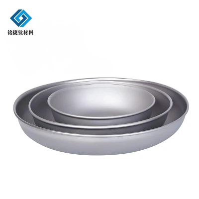 Tiszta titán kempinglemez készlet